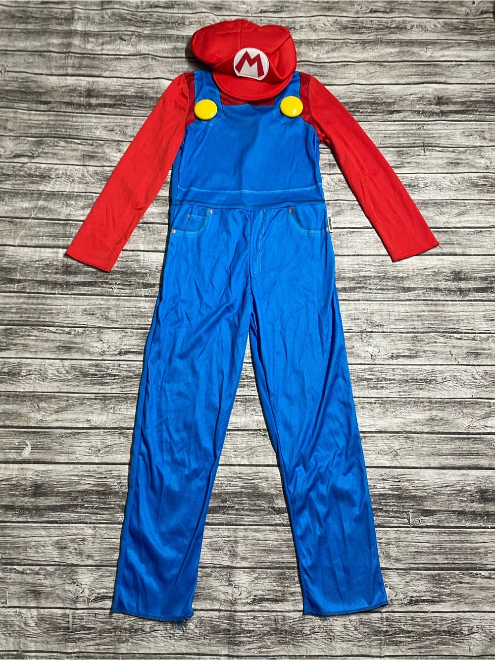 Youth Medium (7/8) Nintendo Mario Halloween Costume Excellent Condition a few ti